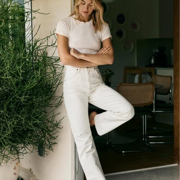 Immogene and Willie Augusta Washed White Canvas - Picture 2 of 7